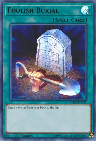 Foolish Burial (BLHR-EN057) [Battles of Legend: Hero's Revenge]