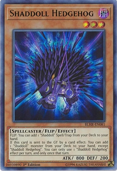 Shaddoll Hedgehog (BLHR-EN081) [Battles of Legend: Hero's Revenge]