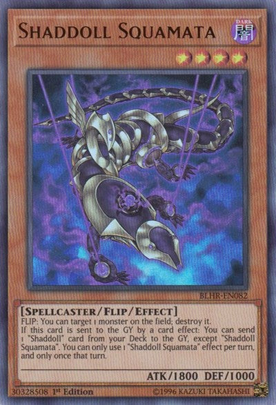 Shaddoll Squamata (BLHR-EN082) [Battles of Legend: Hero's Revenge]