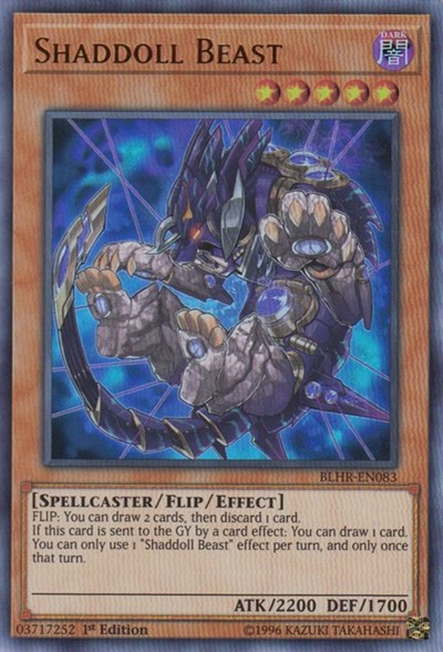 Shaddoll Beast (BLHR-EN083) [Battles of Legend: Hero's Revenge]