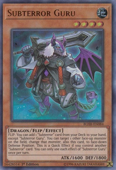 Subterror Guru (BLHR-EN084) [Battles of Legend: Hero's Revenge]