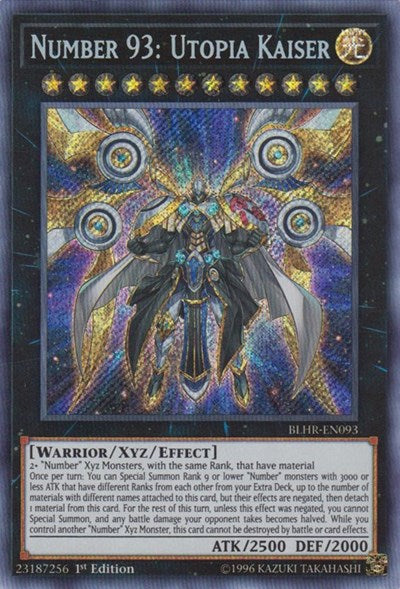 Number 93: Utopia Kaiser (BLHR-EN093) [Battles of Legend: Hero's Revenge]