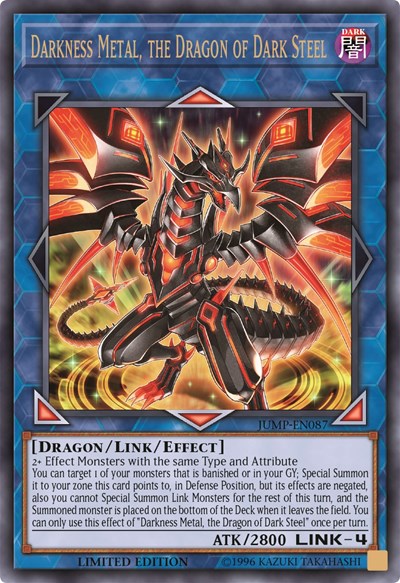Darkness Metal, the Dragon of Dark Steel (JUMP-EN087) [Shonen Jump Magazine Promos]