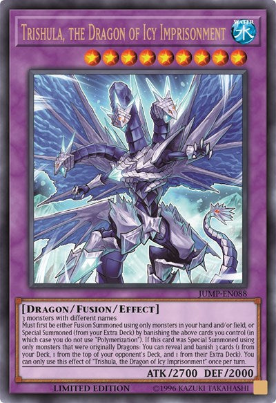 Trishula, the Dragon of Icy Imprisonment (JUMP-EN088) [Shonen Jump Magazine Promos]