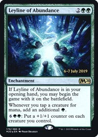 Leyline of Abundance (179) [Prerelease Cards]