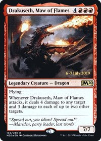 Drakuseth, Maw of Flames (M20) (136) [Prerelease Cards]