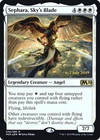 Sephara, Sky's Blade (36) [Prerelease Cards]