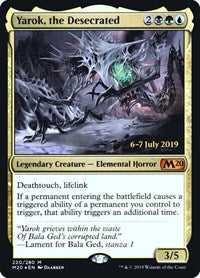 Yarok, the Desecrated (220) [Prerelease Cards]