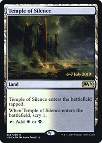 Temple of Silence (M20) (256) [Prerelease Cards]