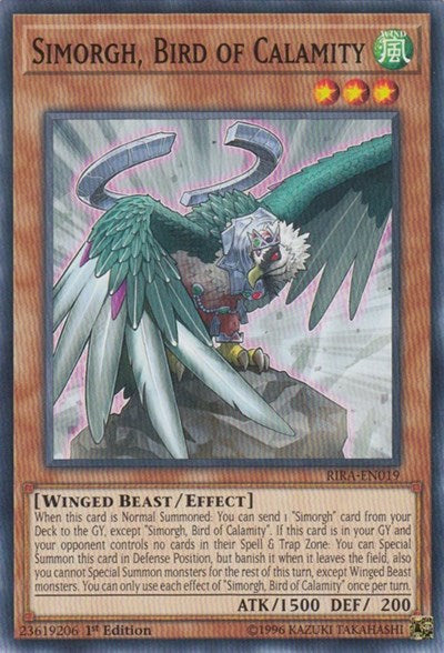 Simorgh, Bird of Calamity (RIRA-EN019) [Rising Rampage]