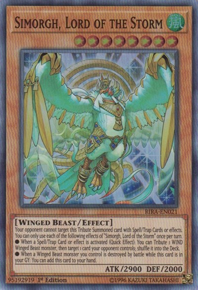 Simorgh, Lord of the Storm (RIRA-EN021) [Rising Rampage]