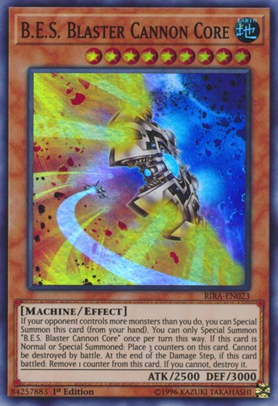 B.E.S. Blaster Cannon Core (RIRA-EN023) [Rising Rampage]