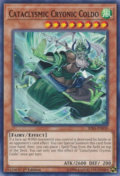Cataclysmic Cryonic Coldo (RIRA-EN030) [Rising Rampage]