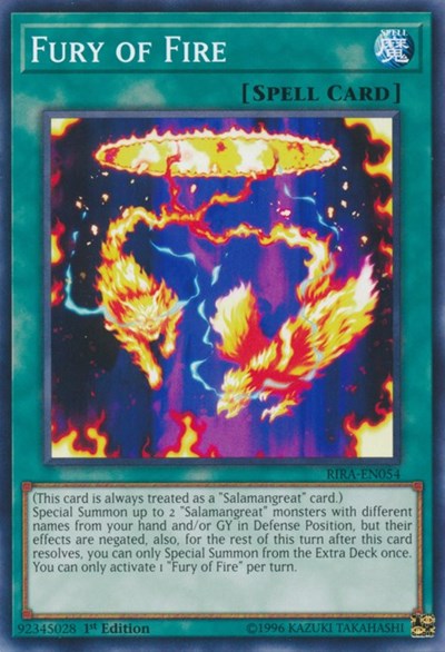 Fury of Fire (RIRA-EN054) [Rising Rampage]