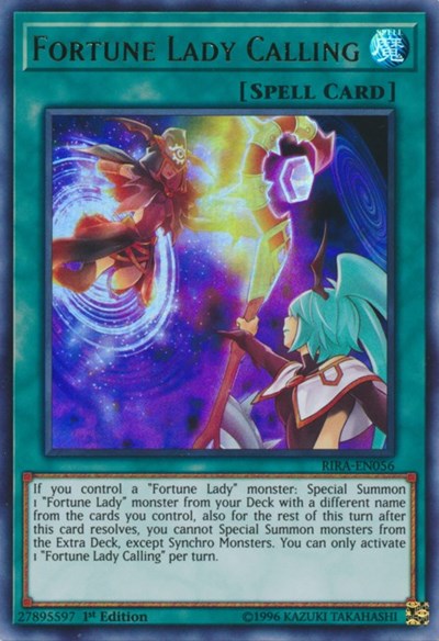 Fortune Lady Calling (RIRA-EN056) [Rising Rampage]