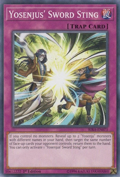 Yosenjus' Sword Sting (RIRA-EN071) [Rising Rampage]
