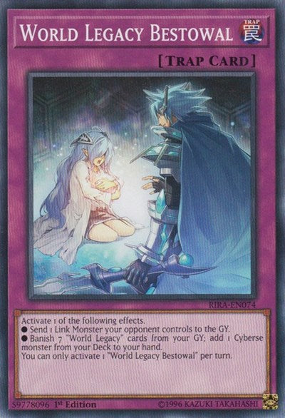 World Legacy Bestowal (RIRA-EN074) [Rising Rampage]