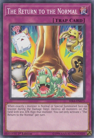 The Return to the Normal (RIRA-EN075) [Rising Rampage]
