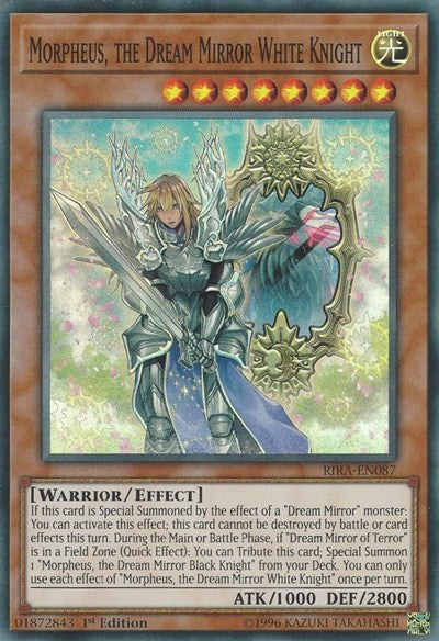 Morpheus, the Dream Mirror White Knight (RIRA-EN087) [Rising Rampage]