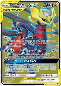 Garchomp & Giratina GX (Full Art) (228/236) [SM - Unified Minds]