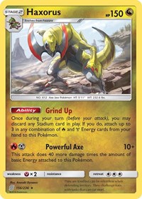 Haxorus (156/236) [SM - Unified Minds]