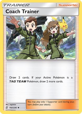 Coach Trainer 192/236  SM  Unified Minds - Uncommon