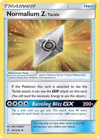 Normalium Z: Tackle (203/236) [SM - Unified Minds]