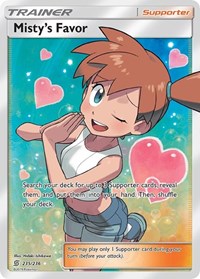 Misty's Favor (Full Art) (235/236) [SM - Unified Minds]