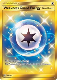 Weakness Guard Energy (Secret) (258/236) [SM - Unified Minds]