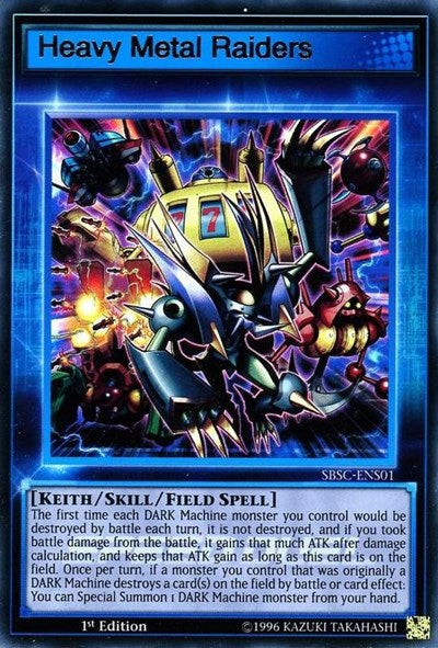 Heavy Metal Raiders (Skill Card) (SBSC-ENS01) [Speed Duel: Scars of Battle]