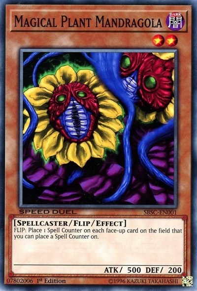 Magical Plant Mandragola (SBSC-EN001) [Speed Duel: Scars of Battle]