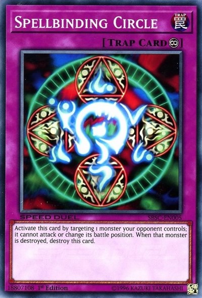 Spellbinding Circle (SBSC-EN005) [Speed Duel: Scars of Battle]