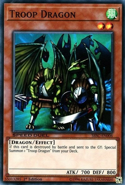Troop Dragon (SBSC-EN006) [Speed Duel: Scars of Battle]