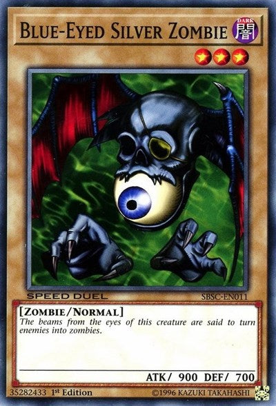 Blue-Eyed Silver Zombie (SBSC-EN011) [Speed Duel: Scars of Battle]