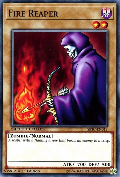 Fire Reaper (SBSC-EN012) [Speed Duel: Scars of Battle]