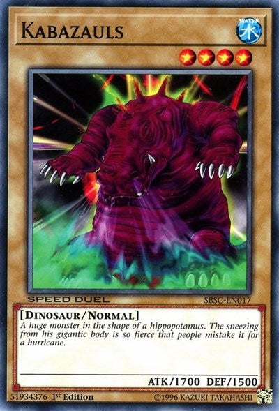 Kabazauls (SBSC-EN017) [Speed Duel: Scars of Battle]