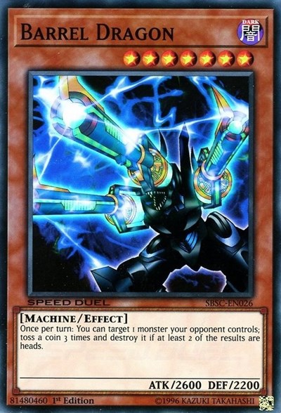 Barrel Dragon (SBSC-EN026) [Speed Duel: Scars of Battle]