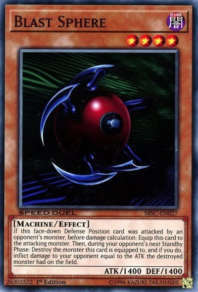 Blast Sphere (SBSC-EN027) [Speed Duel: Scars of Battle]