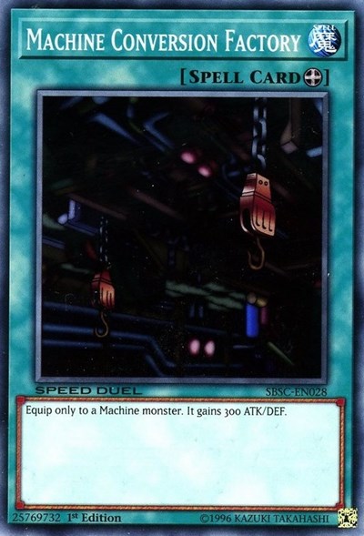 Machine Conversion Factory (SBSC-EN028) [Speed Duel: Scars of Battle]