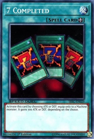 7 Completed (SBSC-EN029) [Speed Duel: Scars of Battle]
