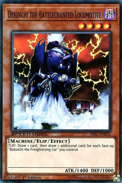 Dekoichi the Battlechanted Locomotive (SBSC-EN032) [Speed Duel: Scars of Battle]