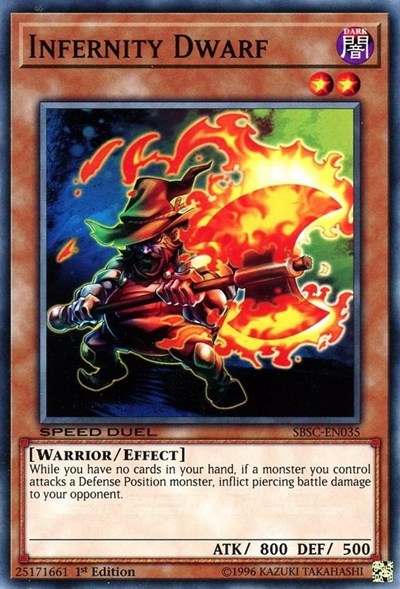 Infernity Dwarf (SBSC-EN035) [Speed Duel: Scars of Battle]