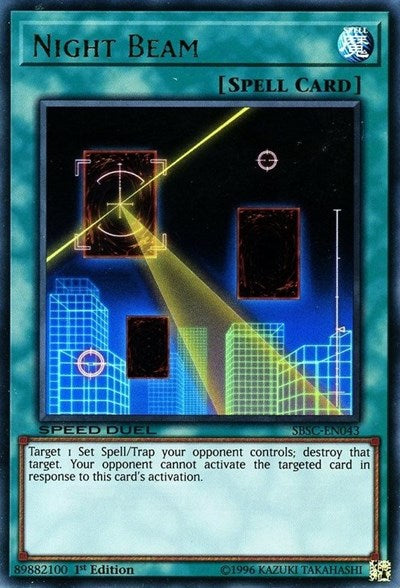 Night Beam (SBSC-EN043) [Speed Duel: Scars of Battle]