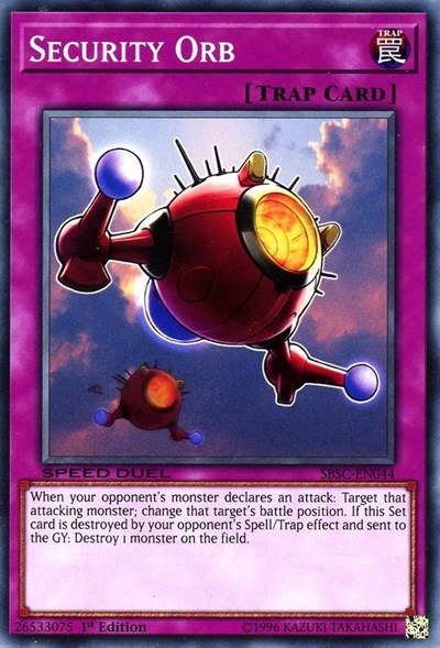 Security Orb (SBSC-EN044) [Speed Duel: Scars of Battle]