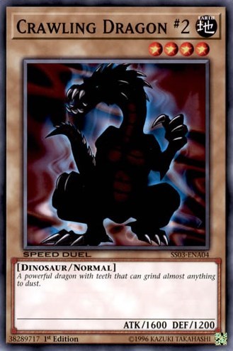 Crawling Dragon #2 (SS03-ENA04) [Speed Duel Decks: Ultimate Predators]