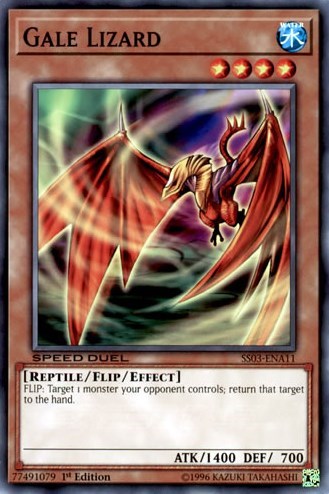 Gale Lizard (SS03-ENA11) [Speed Duel Decks: Ultimate Predators]
