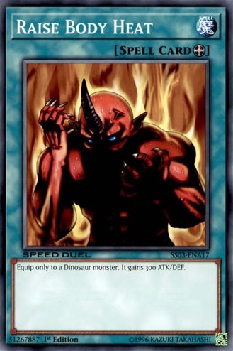 Raise Body Heat (SS03-ENA17) [Speed Duel Decks: Ultimate Predators]