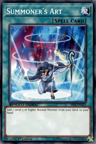 Summoner's Art (SS03-ENA21) [Speed Duel Decks: Ultimate Predators]