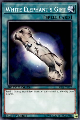 White Elephant's Gift (A) (SS03-ENA22) [Speed Duel Decks: Ultimate Predators]