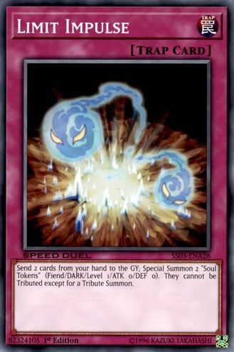 Limit Impulse (SS03-ENA28) [Speed Duel Decks: Ultimate Predators]